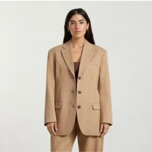 Everlane The 80s Blazer
Ash Brown -Oversized - Size 6 NWOT